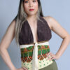 Afro Ultrasuede Halter Top - Image 6