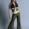 Afro Ultrasuede Halter Top - Image 5