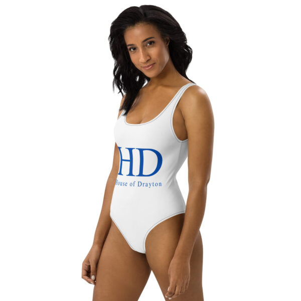 One-Piece Swimsuit Blue - Image 2